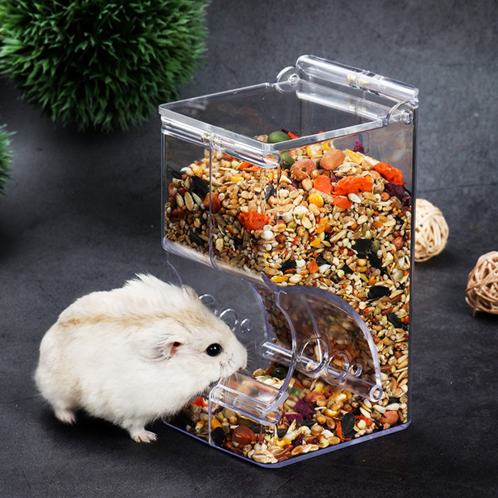 Automatic Pet Feeder - ﻿ 2-1 adet sevimli hamster küçük