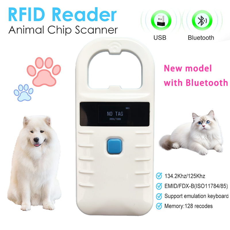 Pet Supplies Online - Yeni Bluetooth RFID Okuyucu Evcil Hayvan