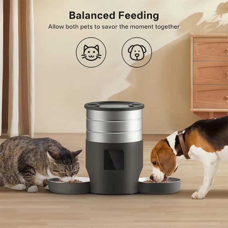 Automatic Pet Feeder - 4.5L Otomatik Akıllı Evcil Hayvan Besleyici,
