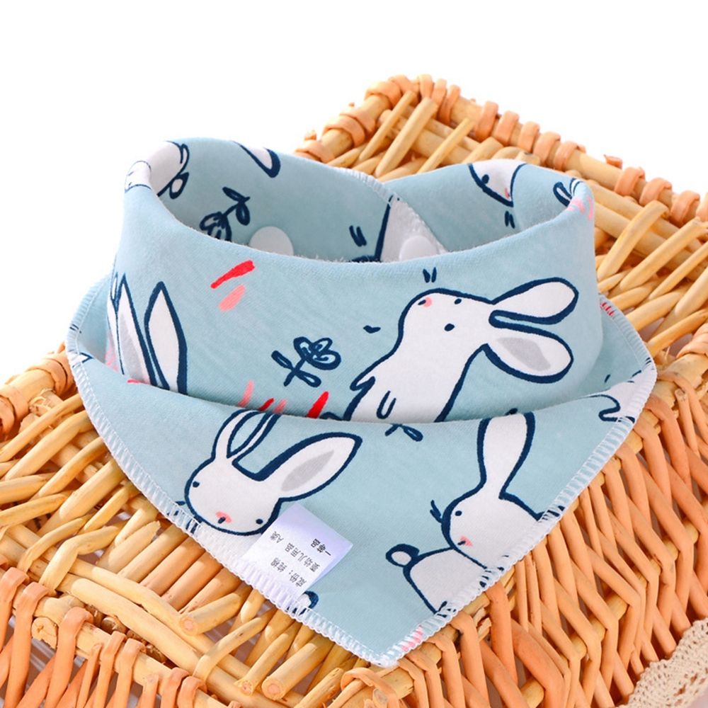 Dog Bandana Scarf - Yıkanabilir Beyaz Tavşan Ayı Kafa Bandı