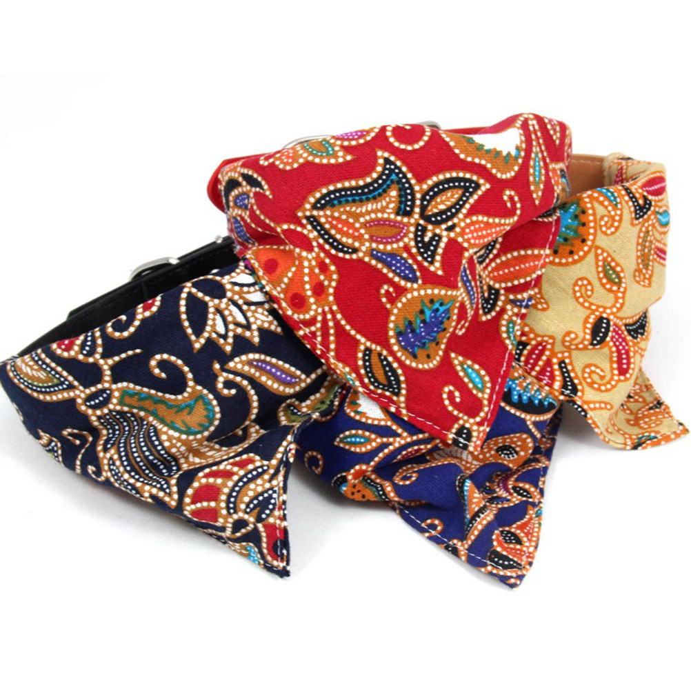 Dog Bandana Scarf - 2 Adet Şık Kedi Aksesuarları Üçgen