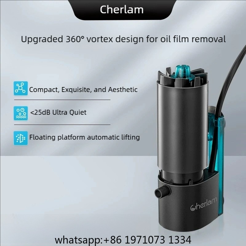 Fish Tank Filter Pump - Balık Tankı Elektrikli Yağ Filmi Giderici