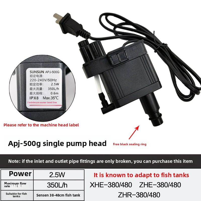 Yeni SUNSUN XHE balık tankı üç - Fish Tank Filter Pump incelemesi ve fiyatı