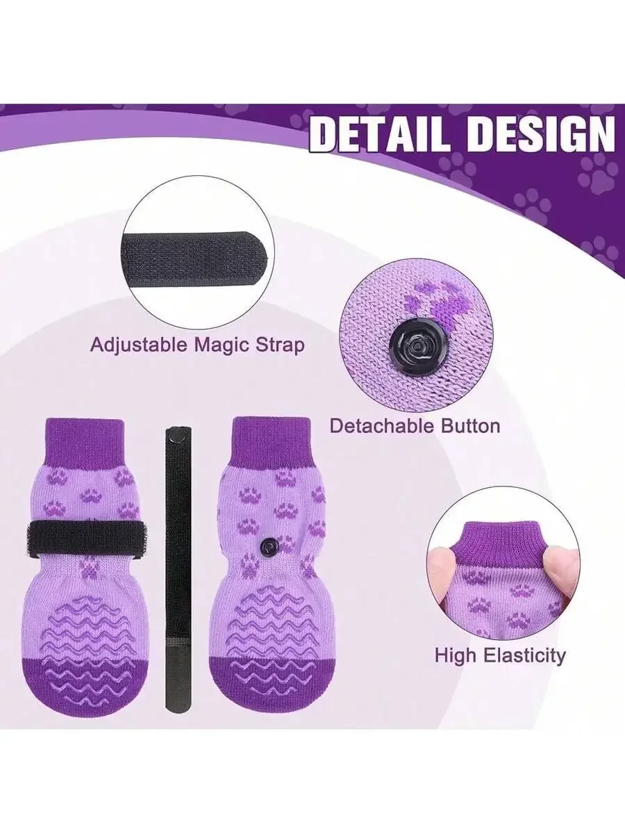 6 Adet Kaymaz Köpek Çorabı, Pa - Dog Booties Paw Protector incelemesi ve fiyatı