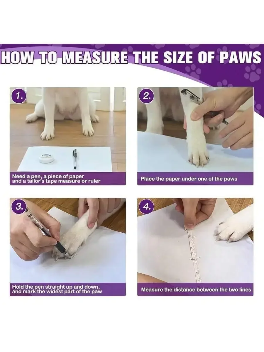6 Adet Kaymaz Köpek Çorabı, Pa - Dog Booties Paw Protector incelemesi ve fiyatı