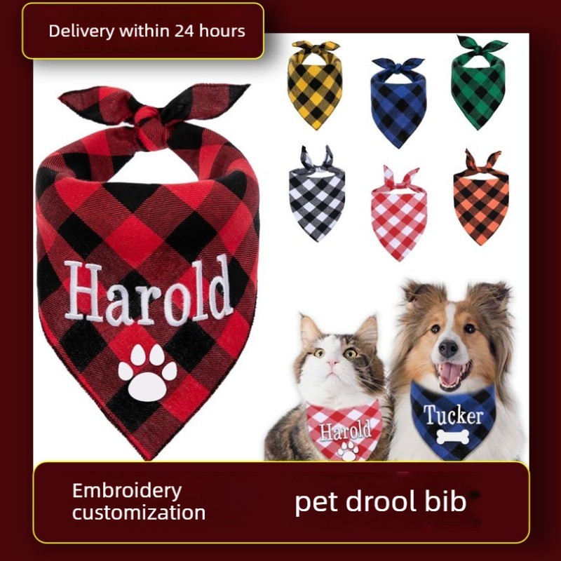 Nakışlı İsimli Köpek Bandanası - Dog Bandana Scarf incelemesi ve fiyatı