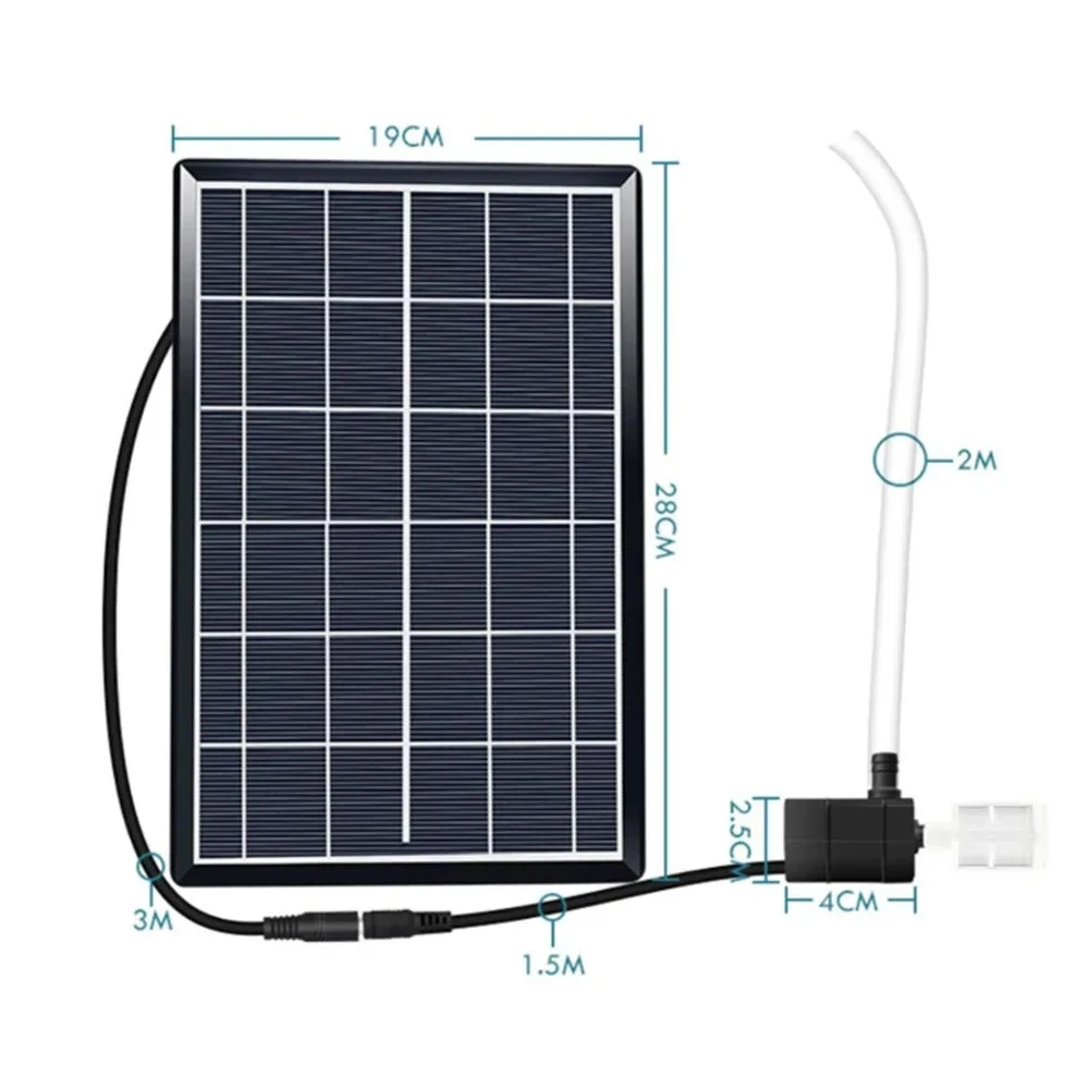 Küçük Güneş Enerjili Su Pompas - Fish Tank Filter Pump incelemesi ve fiyatı